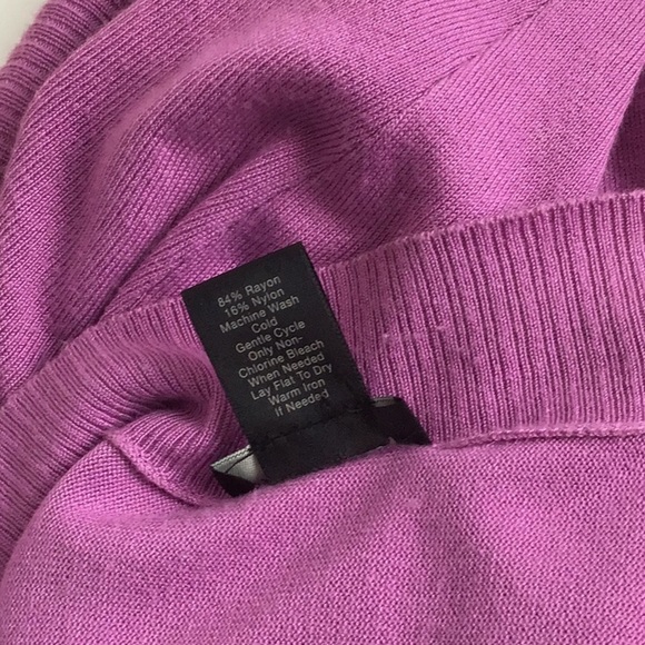 Ann Taylor Cropped Cardigan Open Front EUC - Picture 4 of 4